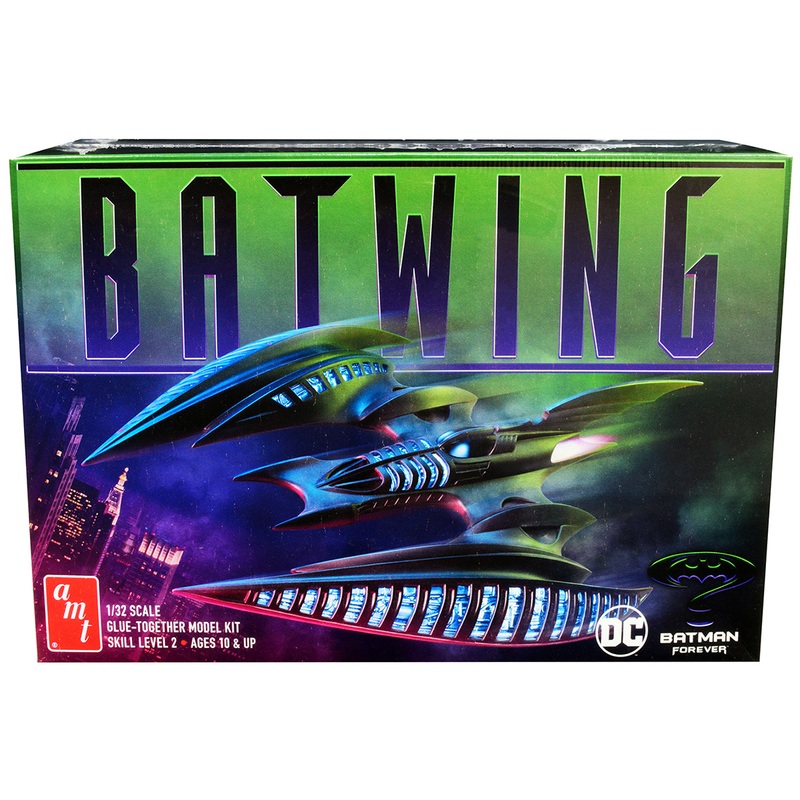 Skill 2 Model Kit Batwing “Batman Forever” (1995) Movie 1/32 Scale Model by AMT