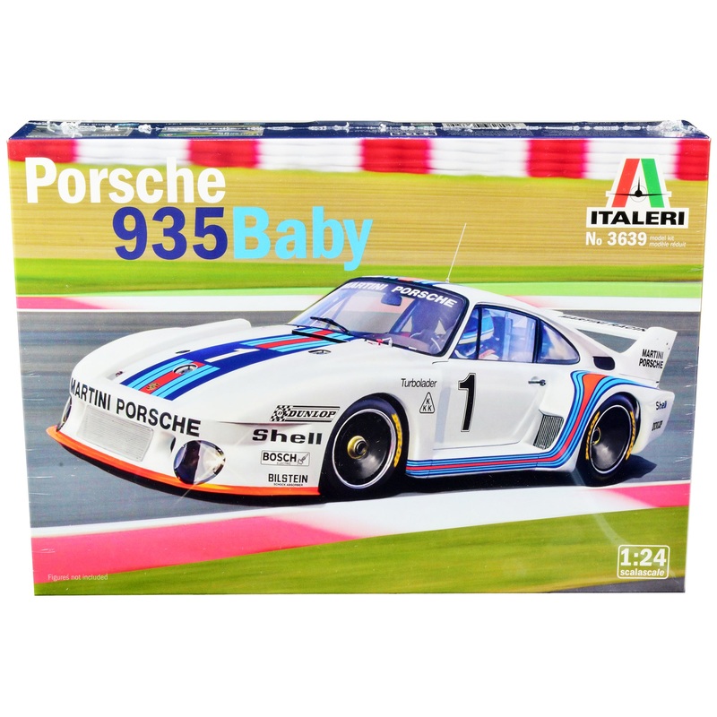 Skill 3 Model Kit Porsche 935 Baby 1/24 Scale Model by Italeri