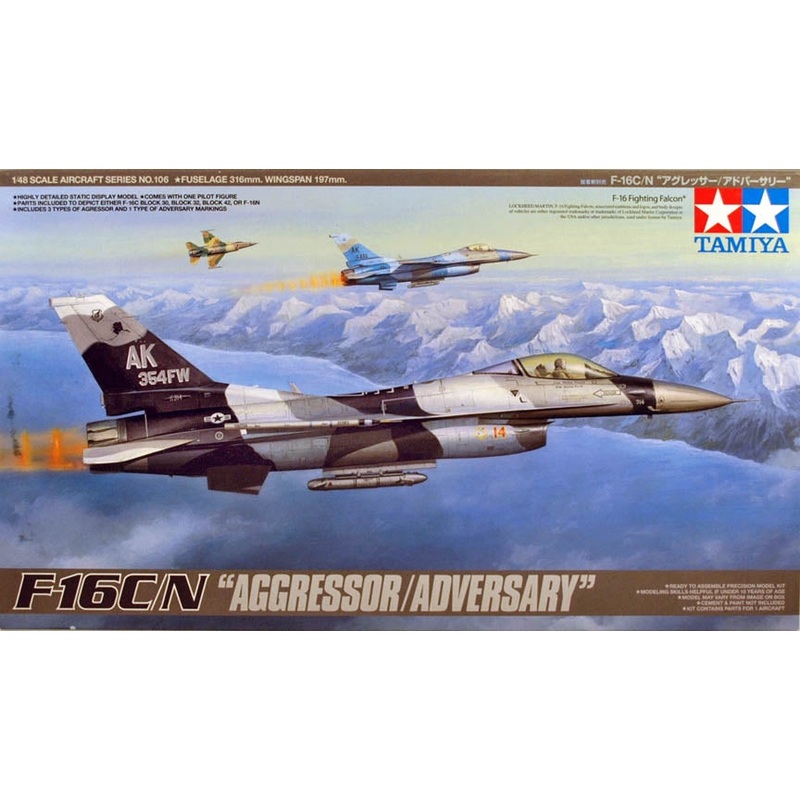 Tamiya – 1/48 F-16C/N Aggressor/Adversary