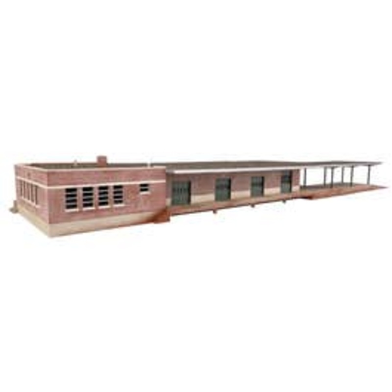 Walthers 933-4065 HO Mid-Century Modern Freight Station Kit