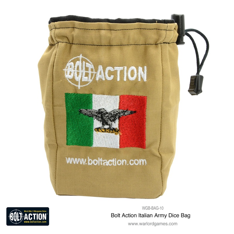 Warlord – Bolt Action  Dice Bag – Italians