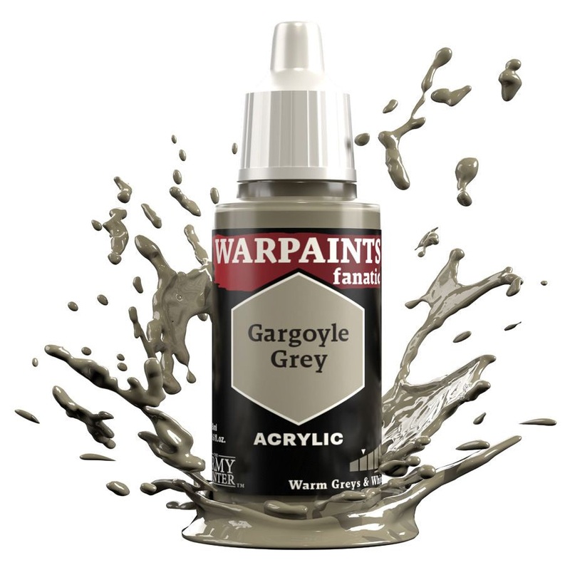 Warpaints Fanatic: Gargoyle Grey  (WP3008) (18ml)
