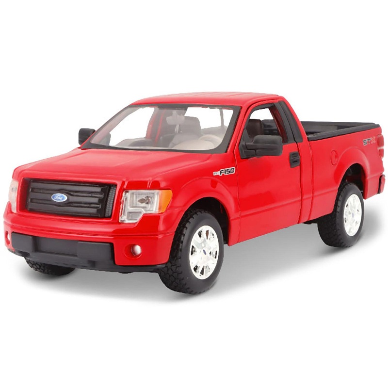 2010 Ford F-150 STX Pickup Truck Red 1/27 Diecast Model by Maisto
