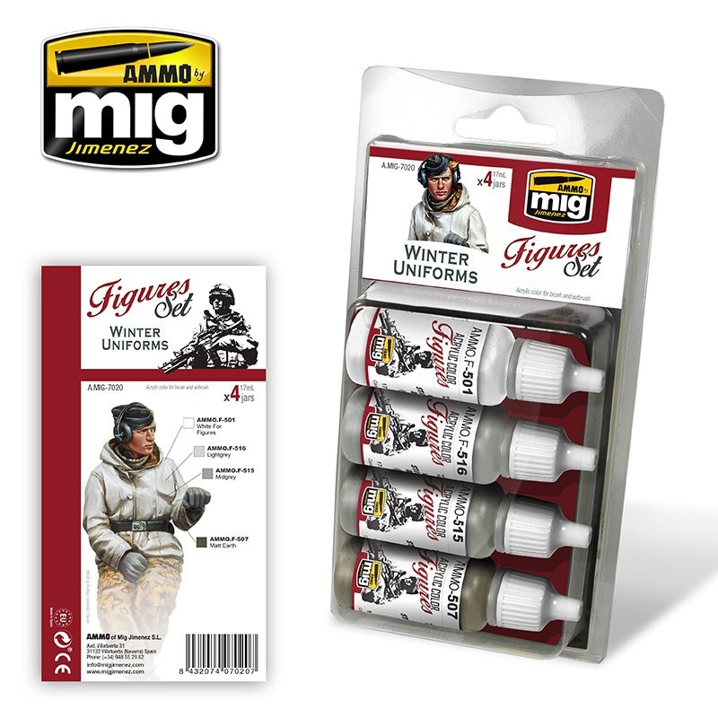 AMMO – 7020 Winter Uniforms (Paint Set)