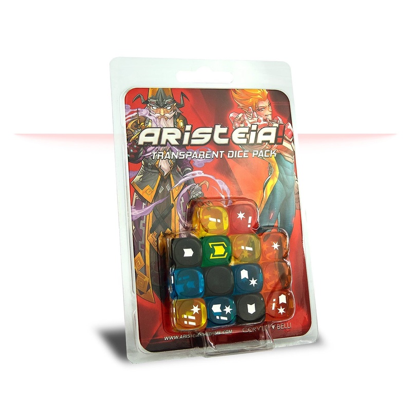 Aristeia! – Transparent Dice Pack