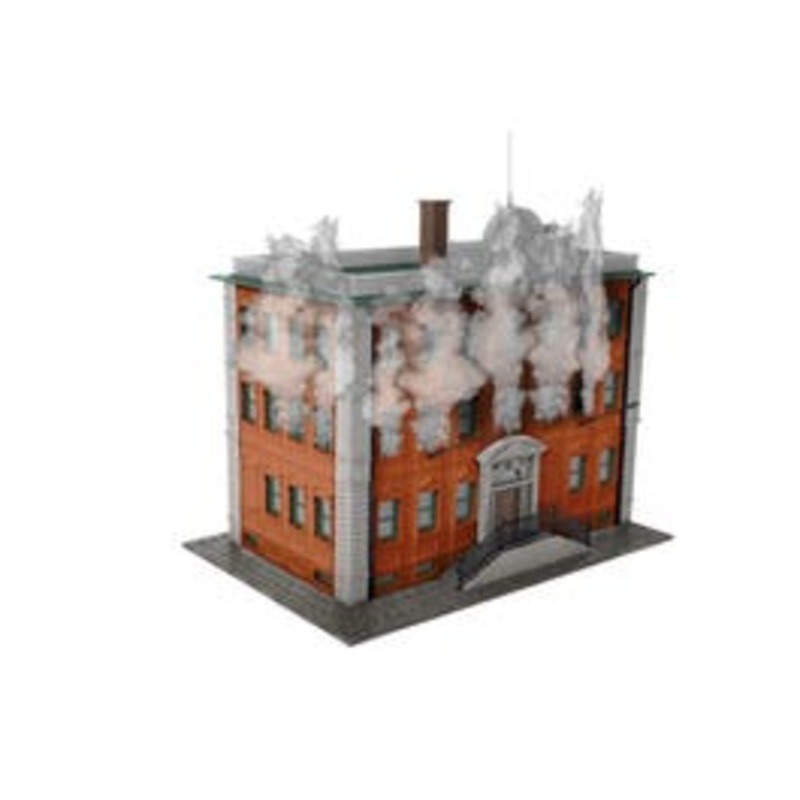 Lionel HO 2167070 “ON FIRE BUILDING” KIT