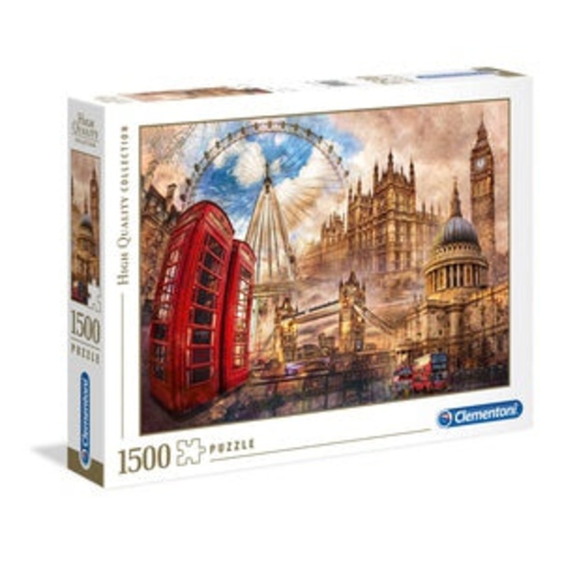 Clementoni – Vintage London (1500pcs)