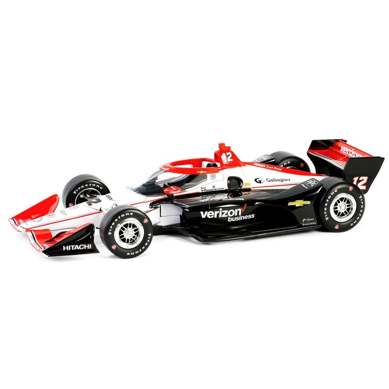 Dallara IndyCar #12 Will Power “Verizon” Team Penske (Road Course Configuration) “NTT IndyCar Series” (2024) 1/18 Diecast Model Car by Greenlight