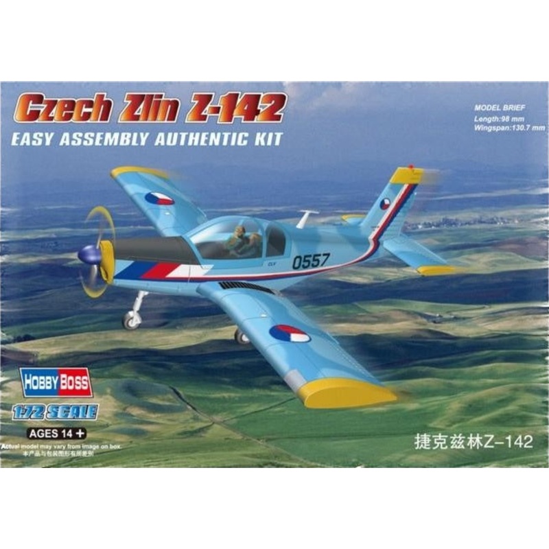 Hobby Boss – 1/72 Czech Zlin Z-142 (80282)