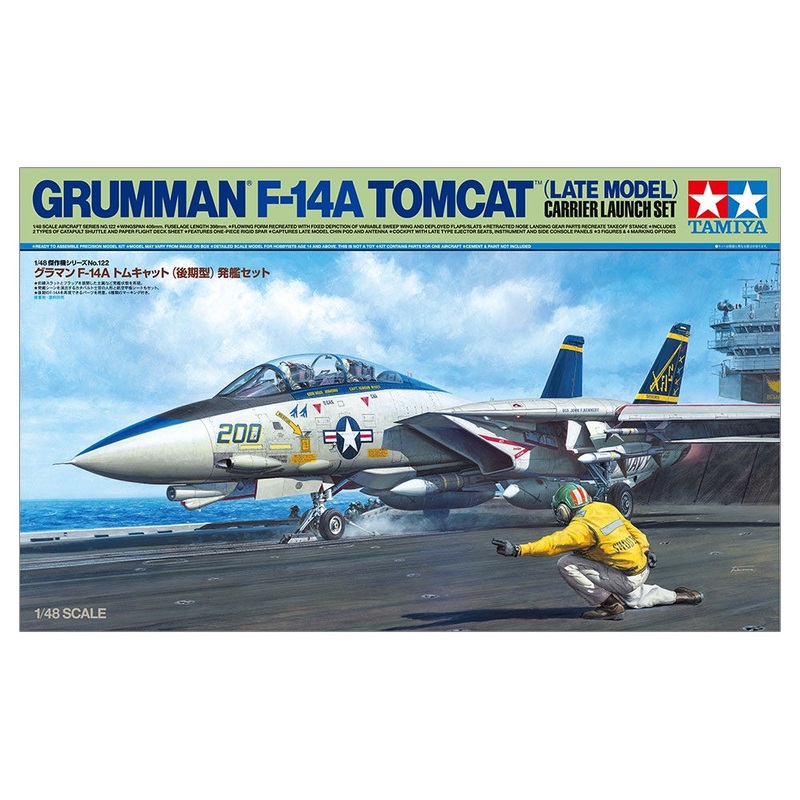 Tamiya – 1/48 Grumman F-14A Tomcat (Late Model)