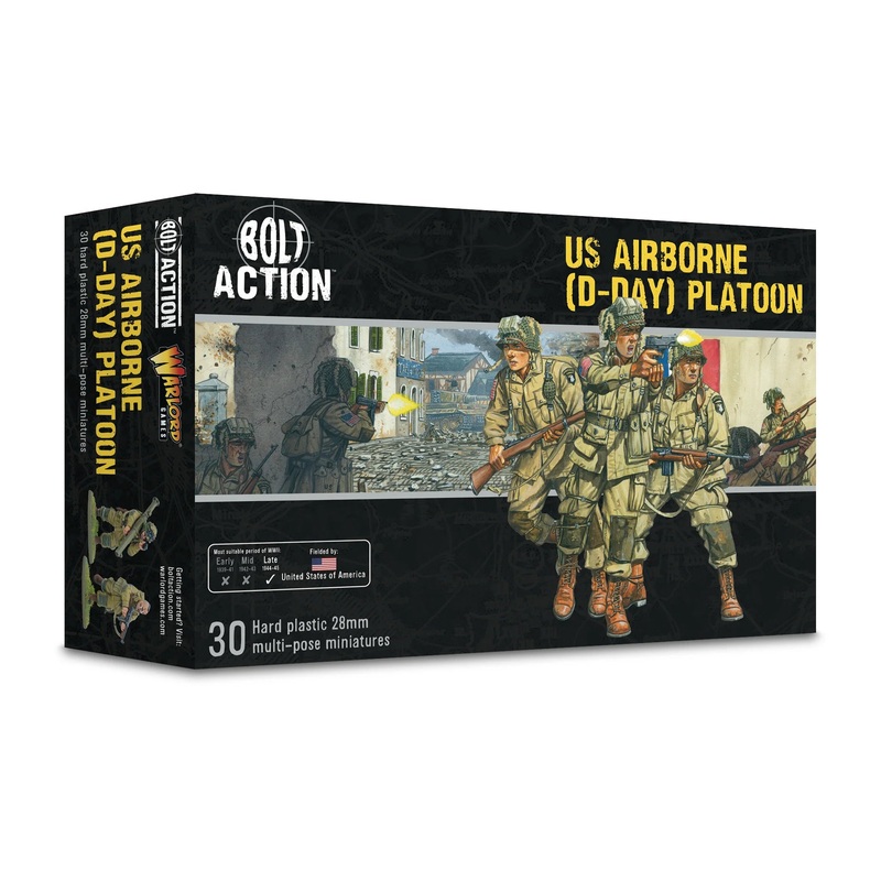 Warlord – Bolt Action: US Airborne (D-Day) Platoon