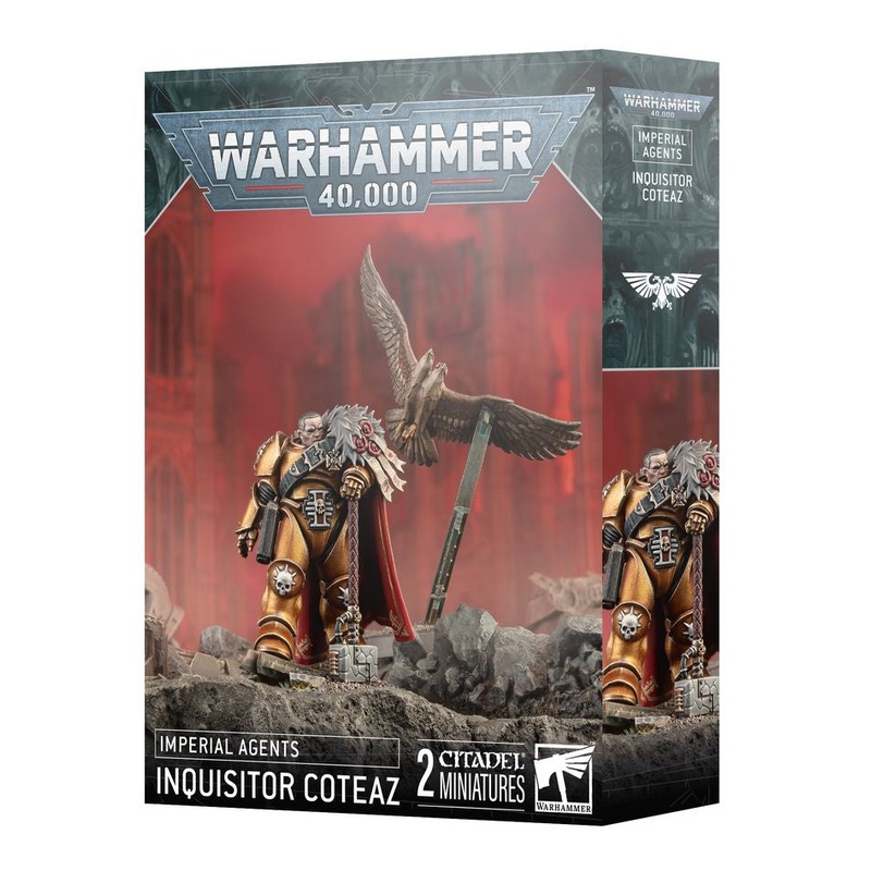 GW – Warhammer 40k Imperial Agents: Inquisitor Coteaz (57-50)