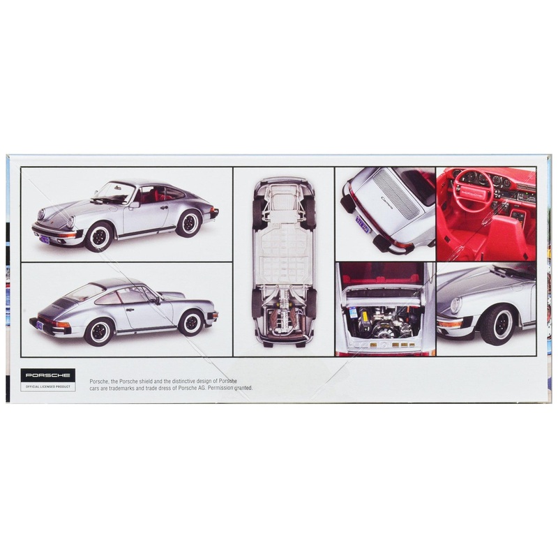 Level 4 Model Kit Porsche 911 Carrera 3.2 Coupe 2-in-1 Kit 1/24 Scale Model by Revell