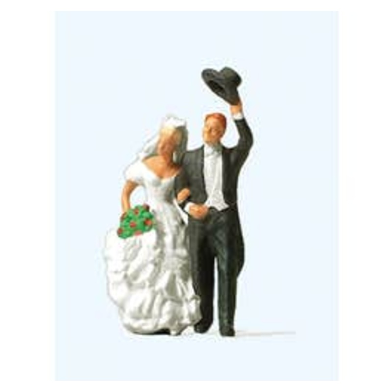 Preiser 28091  HO Wedding Couple