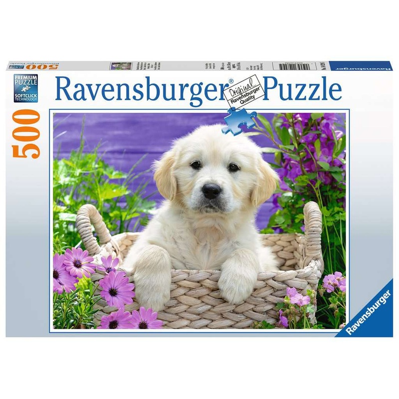 Ravensburger – Sweet Golden Retriever (500pcs)