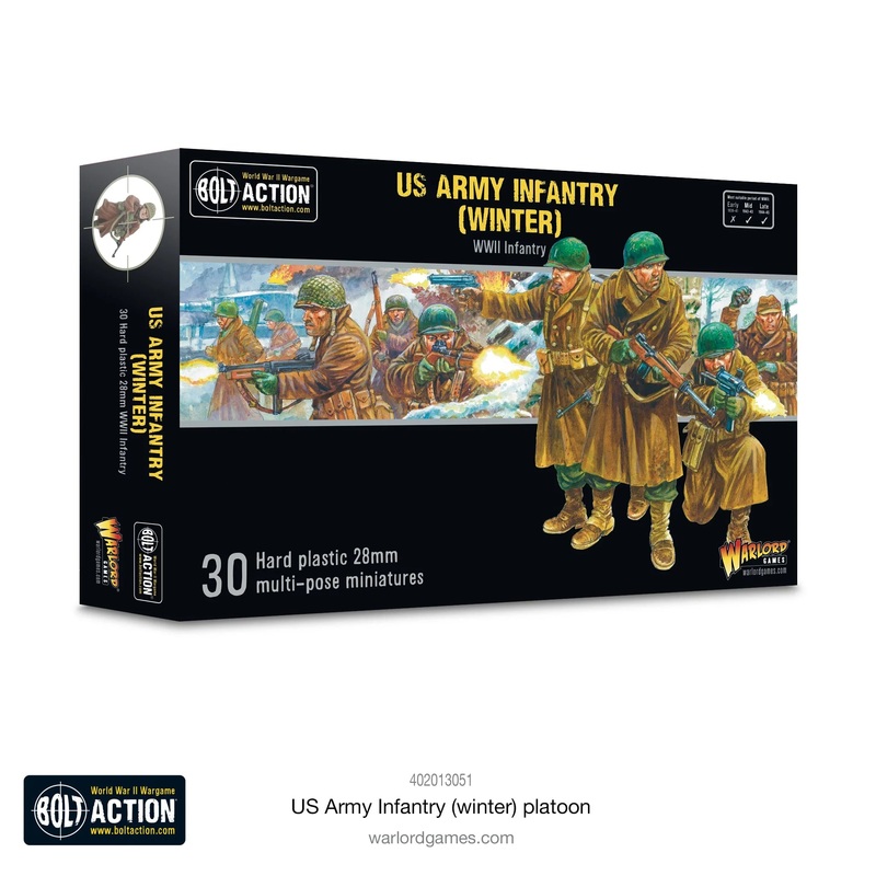 Warlord – Bolt Action: US Army Infantry (Winter)
