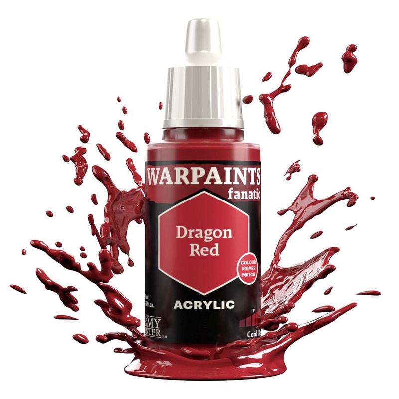 Warpaints Fanatic: Dragon Red  (WP3117) (18ml)