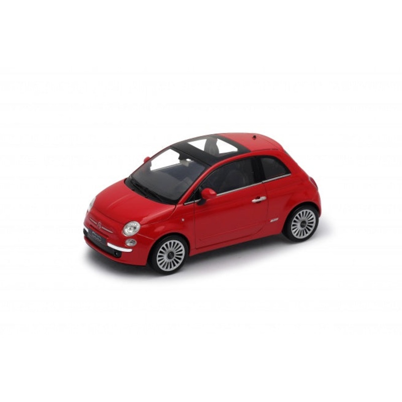 Welly – 1/24 Fiat 500 2007 (Red)