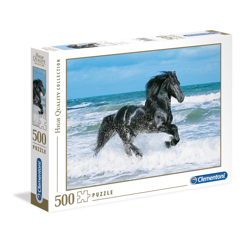 Clementoni – Black Horse (500pcs)