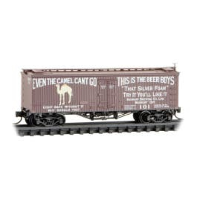 Micro Trains 05800181 N Scale 36' Wood Sheathed Ice Reefer Sunbury Rd# 101