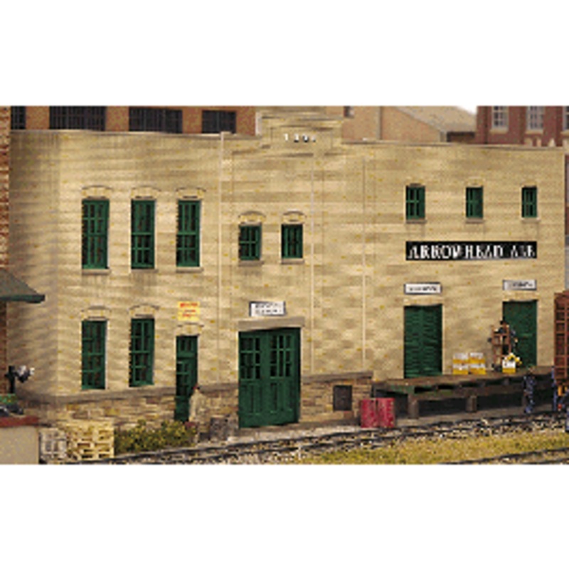 Walthers #933-3193 Arrowhead Ale Background Building — Kit