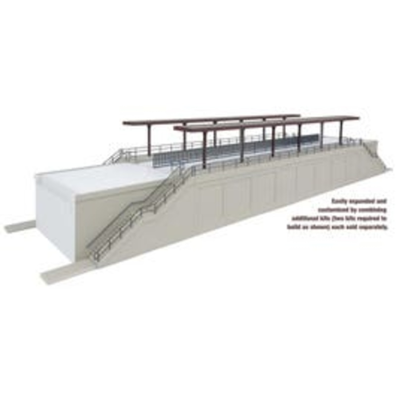 Walthers 933-4563 Elevated Commuter Station — Kit