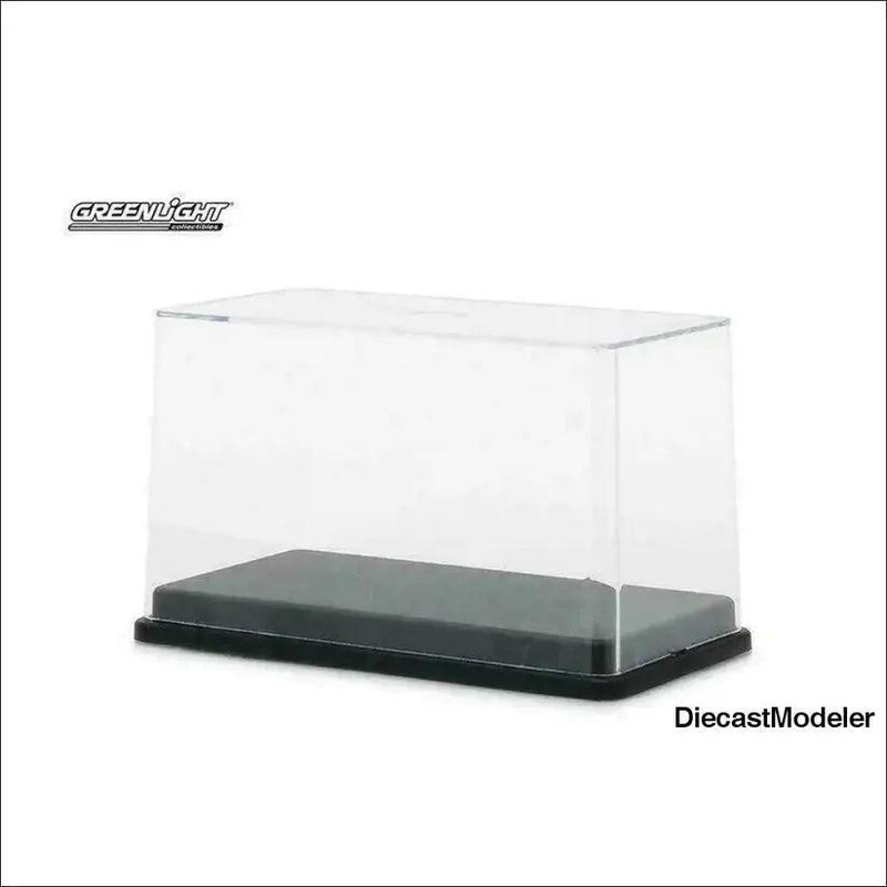 1:64 Scale Diecast Model Acrylic Display Case with Plastic Base