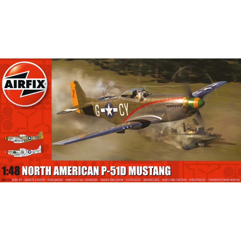 Airfix – 1/48 North American P-51 Mustang