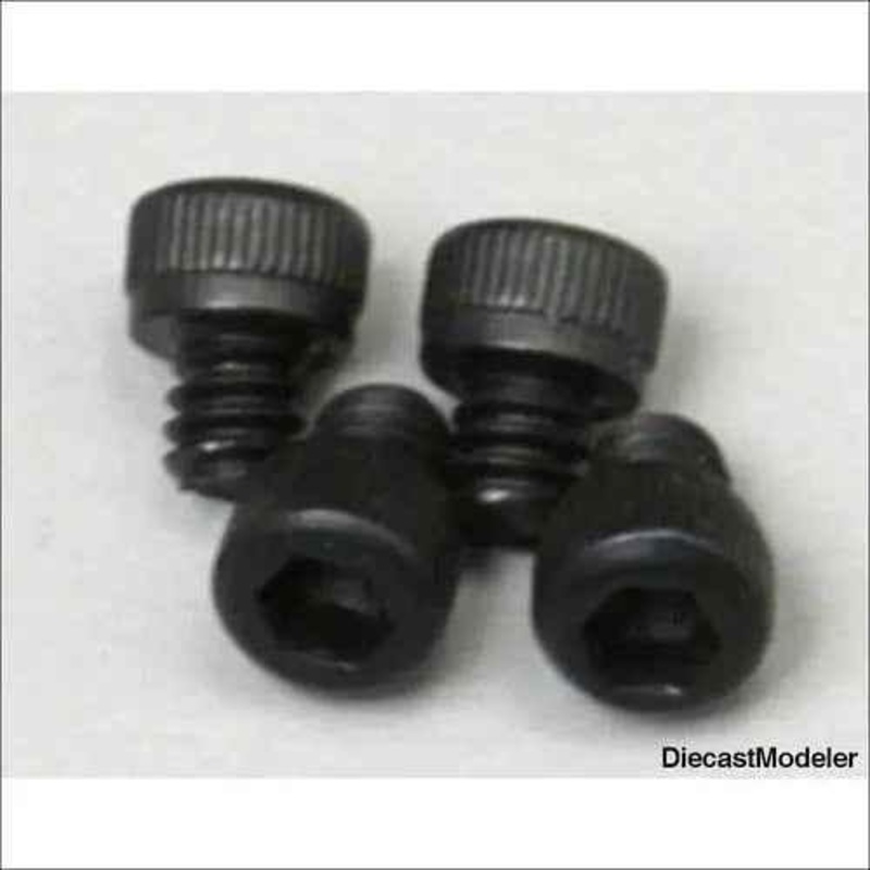 Dubro Socket Cap Screws 4-40×1/8 (4)