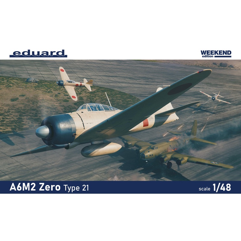 Eduard – 1/48 A6M2 Zero Type 21 (Weekend Edition) 84189