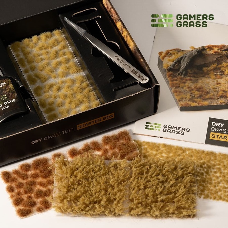 Gamers Grass – Grass Tuft Starter Box – Dry Grass  (GGSB-D)