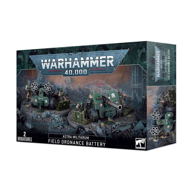 GW – Warhammer 40k Astra Militarum: Field Ordnance Battery (47-41)