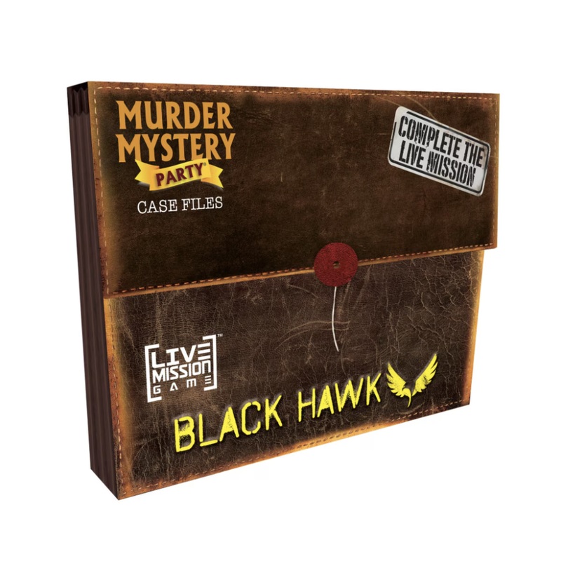 Murder Mystery Party Case Files – Mission Black Hawk