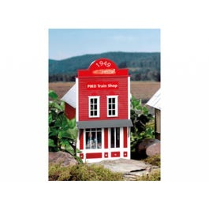 PIKO #62705 PIKO Train Shop Built-Up Building (G-Scale)