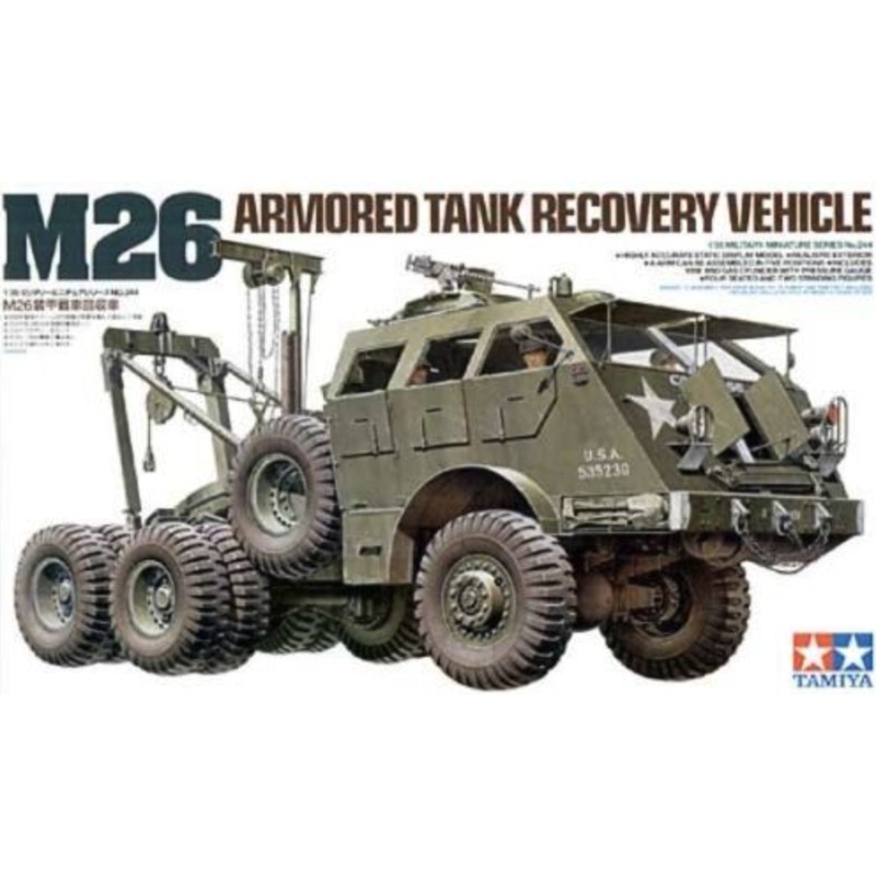 Tamiya – 1/35 M26 Tank Recovery Vehicle