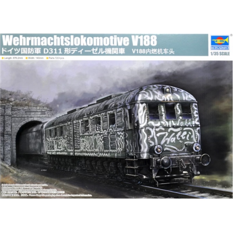 Trumpeter – 1/35 Wehrmachtslokomotive V188