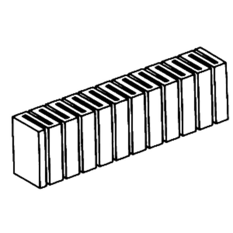 Woodland Scenics ST1409 Riser, 4″ (2 Pieces)