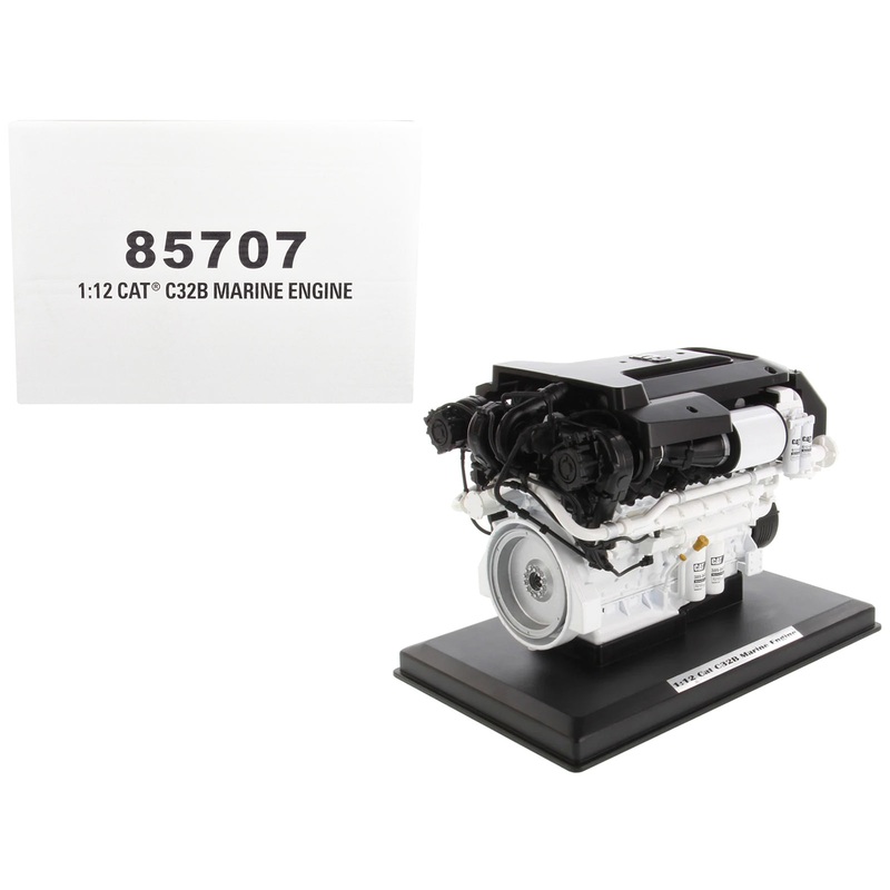 CAT Caterpillar C32B Marine Engine Replica “High Line Series” 1/12 Diecast Model by Diecast Masters