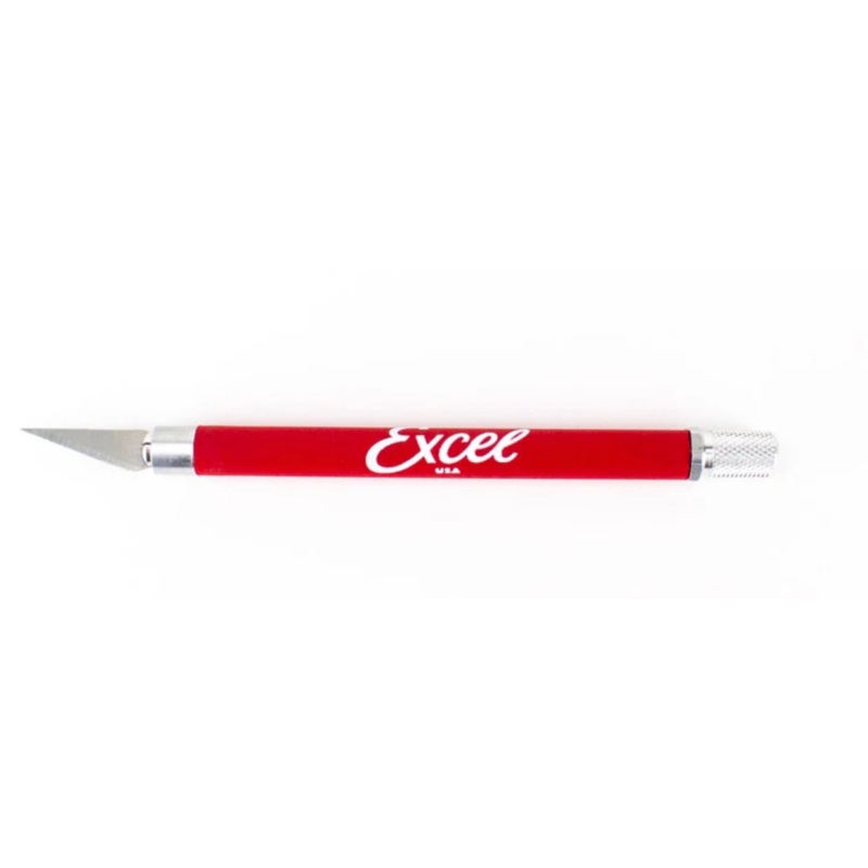 Excel – Knife #1 Red Grip w/ Safety Cap