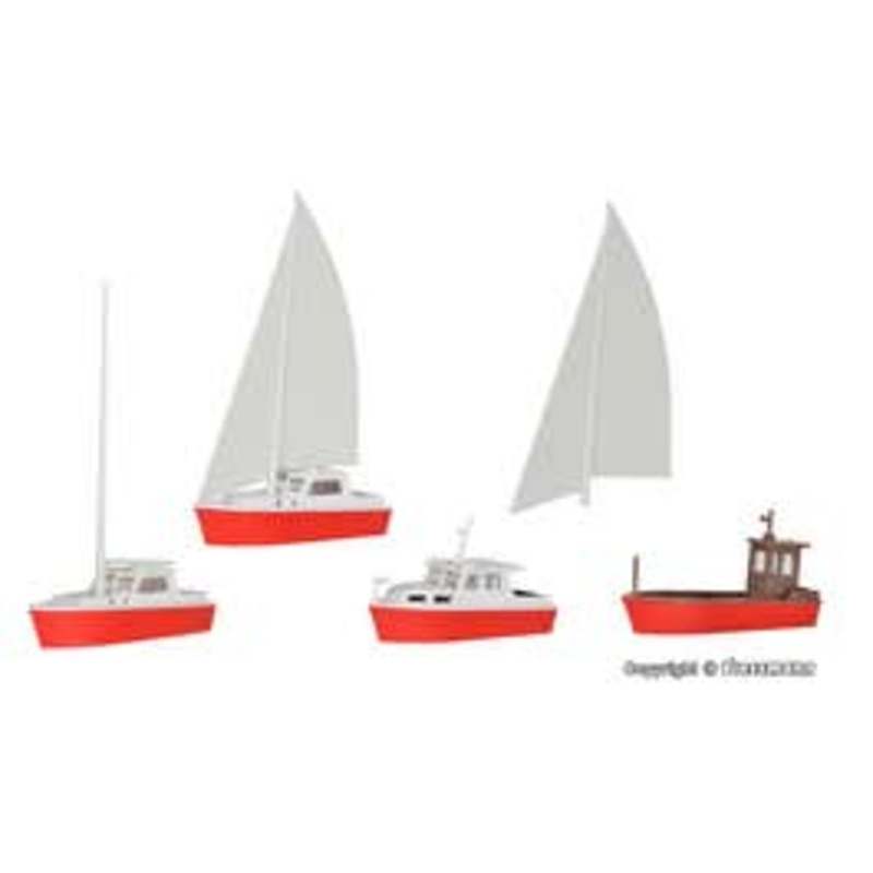 Kibri 39160  HO Boat set