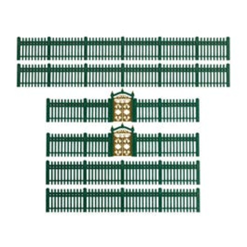 Lionel HO 2057150 Iron Fence – Green