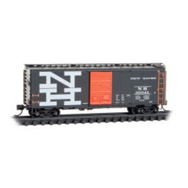 Micro Trains 02000557 N Scale 40' Standard Boxcar New York, New Haven & Hartford Rd# 36841