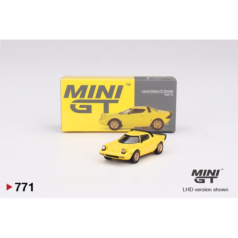 Mini GT – 1/64 Lancia Stratos HF Stradale (Giallo Fly)