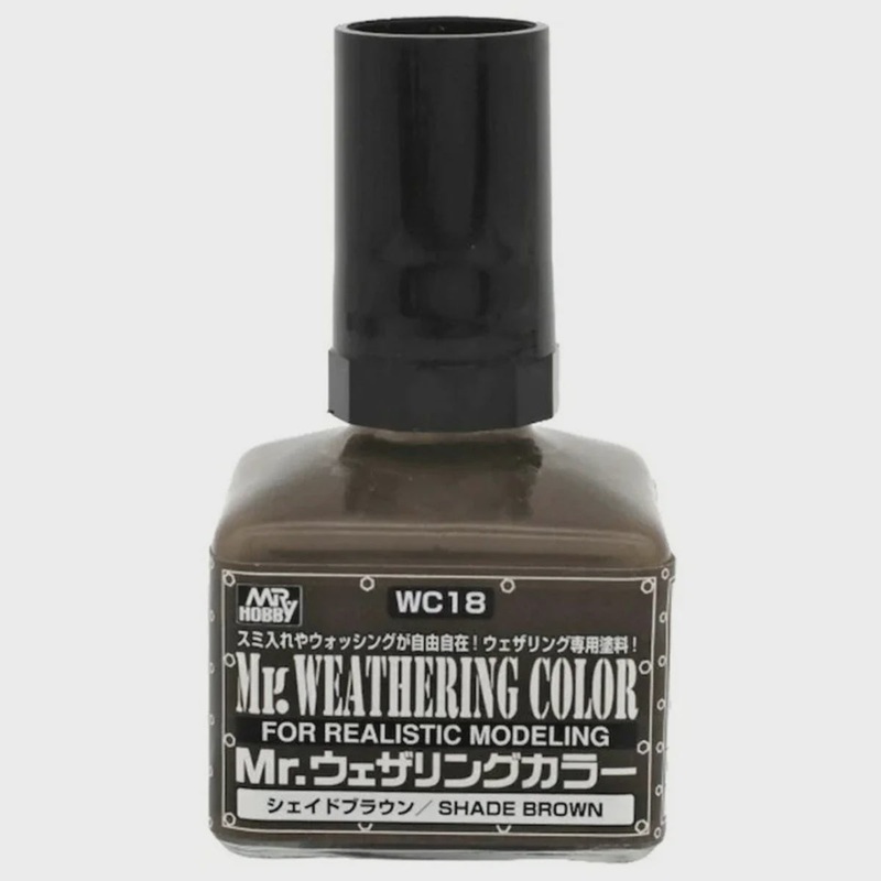 Mr.Hobby – WC18 Mr.Weathering Color Shade Brown