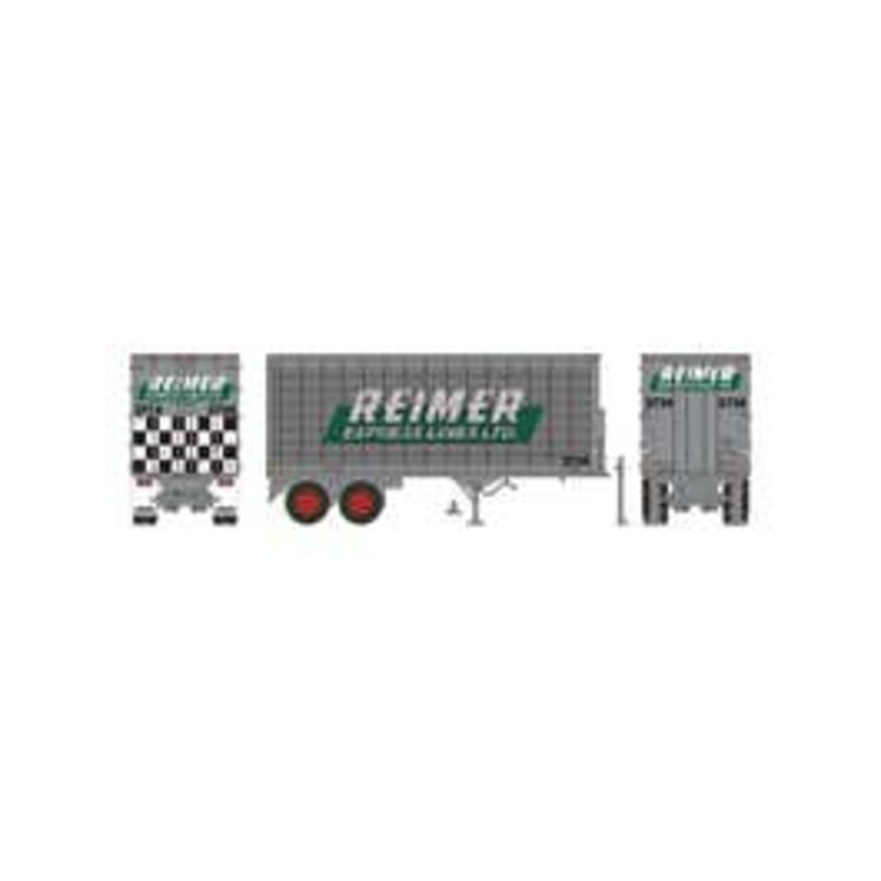 Rapido HO 403084 26' Can-Car Dry Van Trailer: Reimer Trucking: #3768