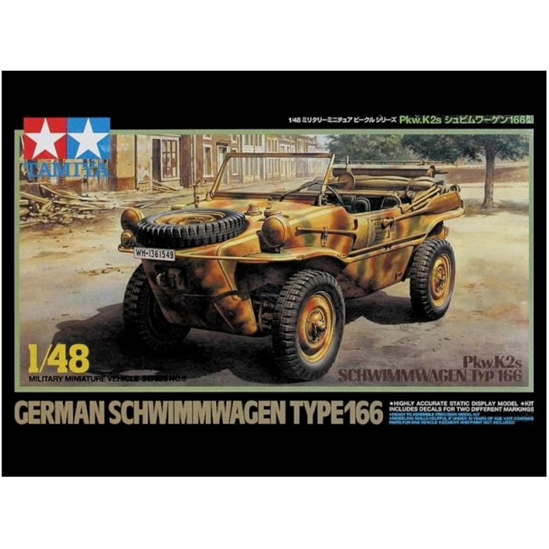 Tamiya – 1/48 German Schwimmwagen Type166