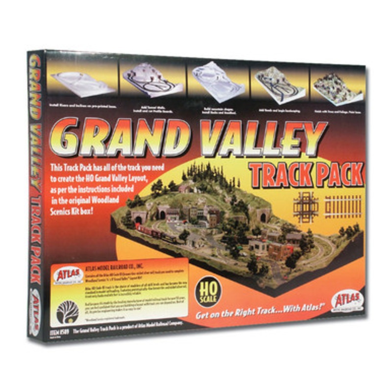 Woodland Scenics 1183 HO Scale Grand Valley Track Pack