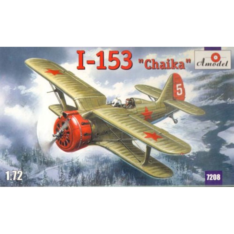 Amodel – 1/72 I-153 Chaika