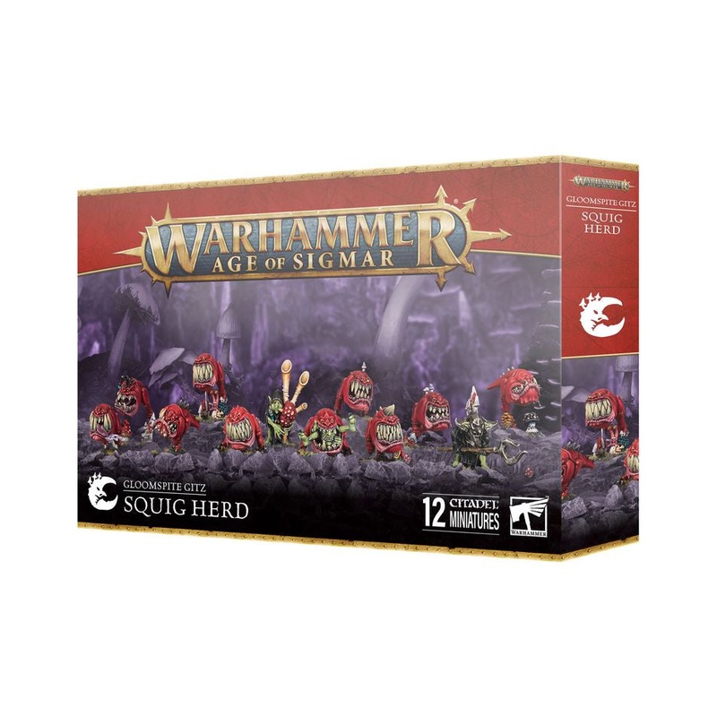 GW – Warhammer AOS Gloomspite Gitz: Squig Herd (89-48) (New Box)