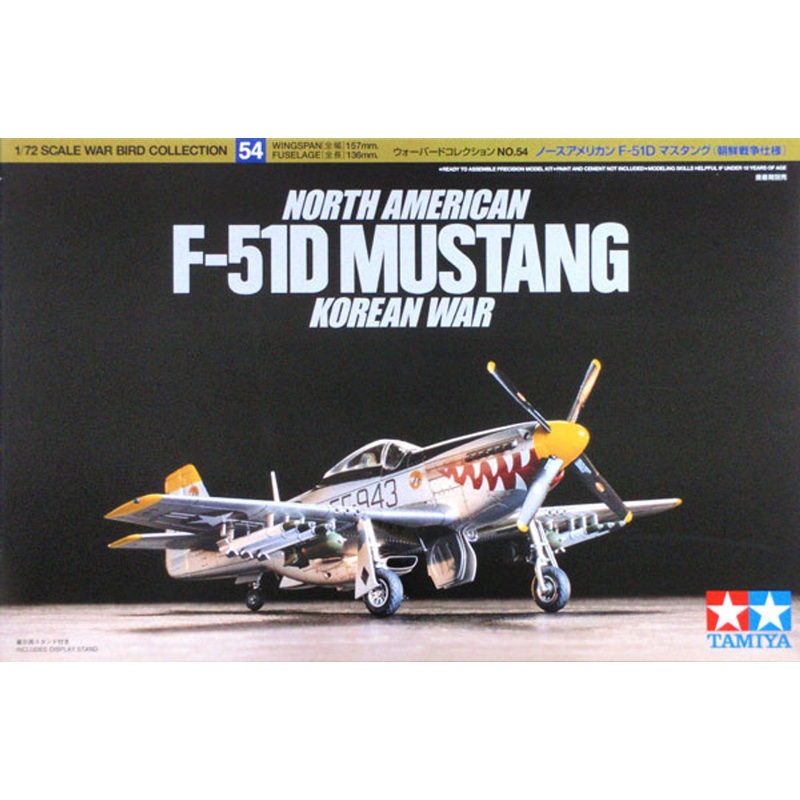 Tamiya – 1/72 North American F-51D Mustang